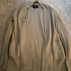 Brown cardigan